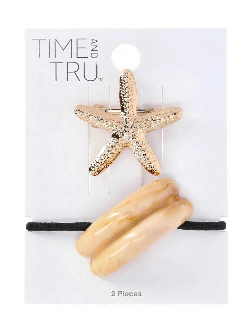 Starfish Barrette & Hair Cuff 2-Piece Set | Time and Tru Beach Design *NEW*